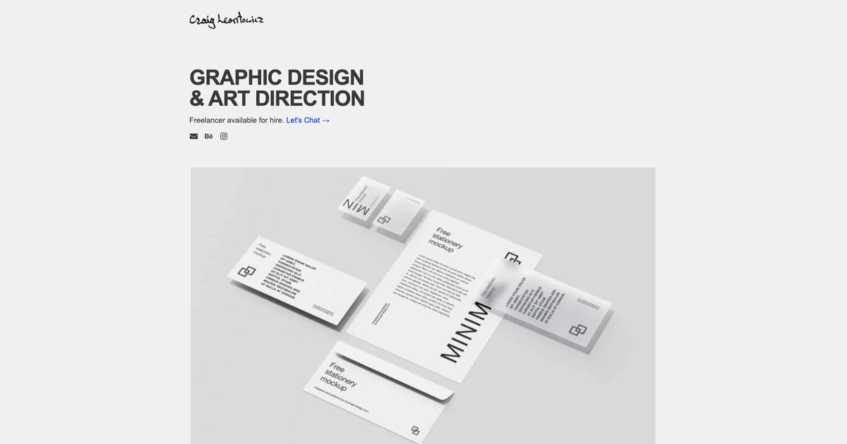 Canvas Carrd Template
