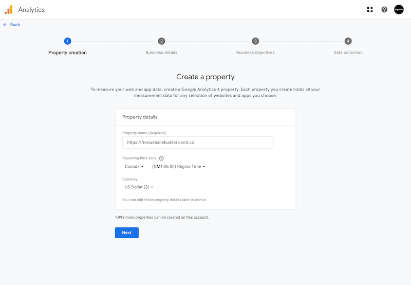 Google Analytics Setup